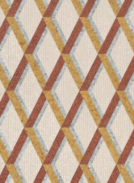 Picture of Bisazza Mosaico - Marmosaico Borgonuovo Crema