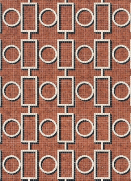 Picture of Bisazza Mosaico - Marmosaico Brera Rosso