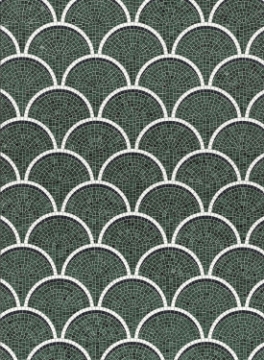 Picture of Bisazza Mosaico - Marmosaico Galleria Verde