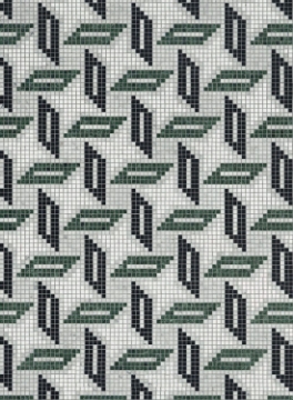 Picture of Bisazza Mosaico - Marmosaico Haddon Green