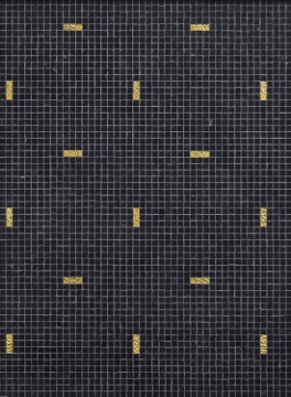 Picture of Bisazza Mosaico - Marmosaico Palestro Nero Oro Giallo
