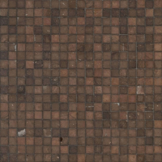 Picture of Bisazza Mosaico - The Marble Marrone Ebano