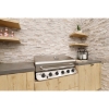 Picture of Bedrosians - Slate Stone Natural Cleft Ledger 6 x 24 Millennium Cream