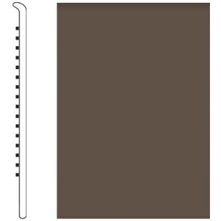 Picture of Roppe - Pinnacle Rubber Wall Base 4 (No Toe Base) Light Brown