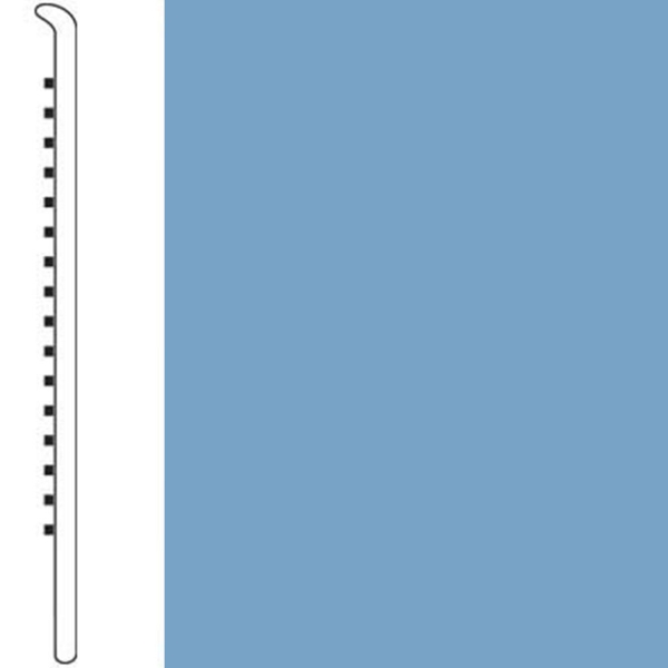Picture of Roppe - Pinnacle Rubber Wall Base 4 (No Toe Base) Bluebell
