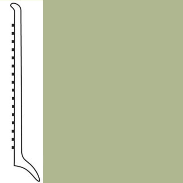 Picture of Roppe - Pinnacle Rubber Wall Base 4 (Long Toe Base) Aged Fern