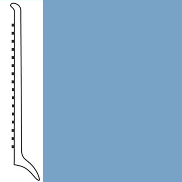 Picture of Roppe - Pinnacle Rubber Wall Base 4 (Long Toe Base) Bluebell
