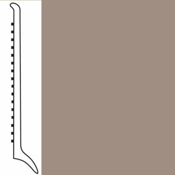 Picture of Roppe - Pinnacle Rubber Wall Base 4 (Long Toe Base) Mochaccino