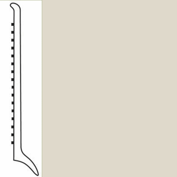 Picture of Roppe - Pinnacle Rubber Wall Base 4 (Long Toe Base) Parchment