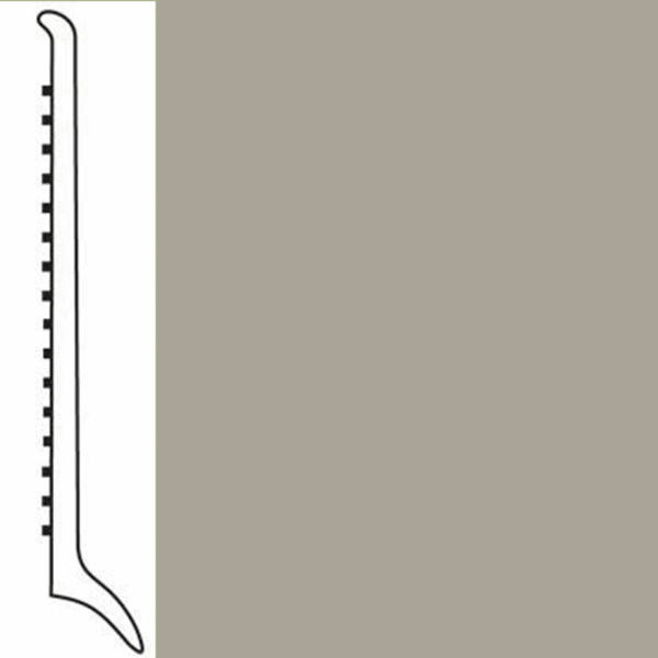 Picture of Roppe - Pinnacle Rubber Wall Base 4 (Long Toe Base) Ashen