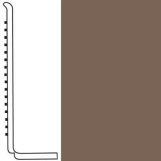 Picture of Roppe - Pinnacle Rubber Wall Base 4 (Sanitary Toe Base) Caribou