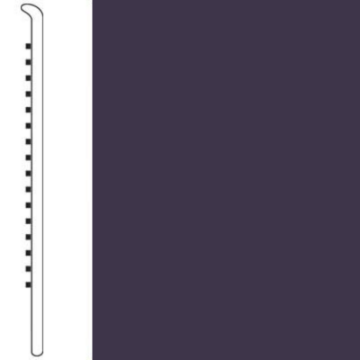 Picture of Roppe - 700 Series Wall Base 2 1/2 (No Toe Base) Aubergine