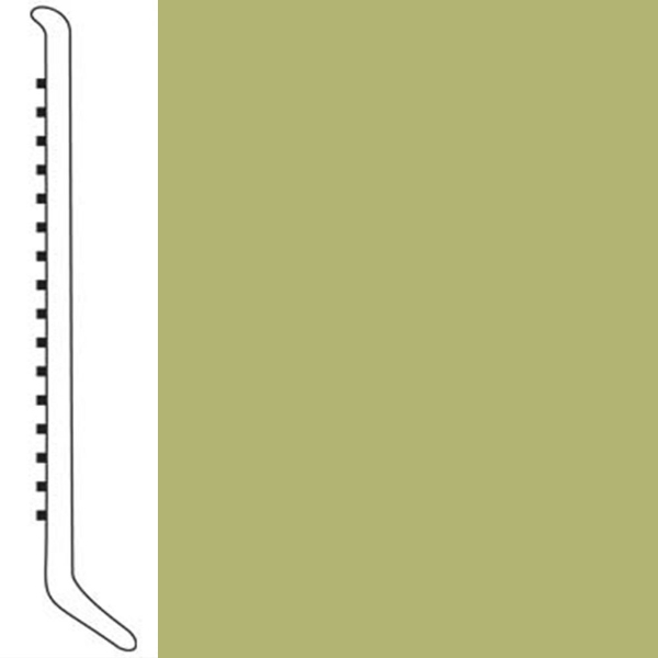 Picture of Roppe - 2.5 Inch 1/8 Vinyl Cove Base Spring Dill