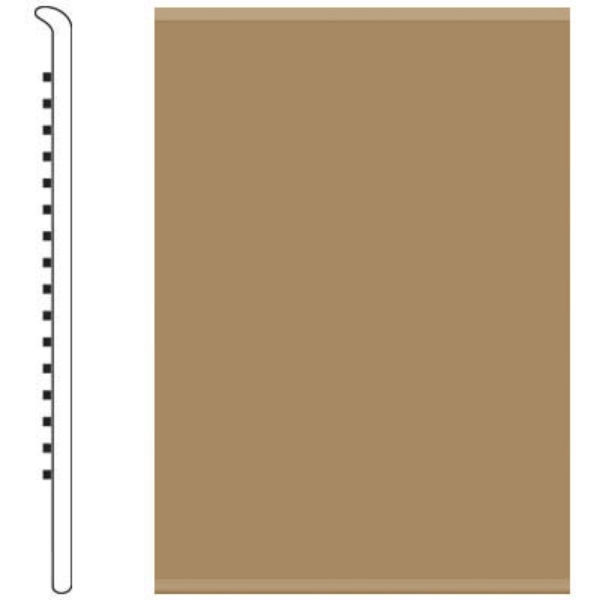 Picture of Roppe - 2.5 Inch 1/8 Vinyl No Toe Base Sahara
