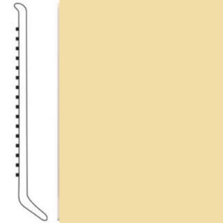 Picture of Roppe - 4 Inch 0.080 Vinyl Cove Base Buttercup