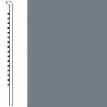 Picture of Roppe - 4 Inch 1/8 Vinyl No Toe Base Deep Fog