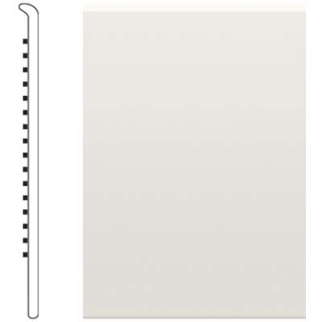 Picture of Roppe - 6 Inch 1/8 Vinyl No Toe Base White