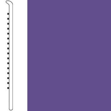 Picture of Roppe - 6 Inch 1/8 Vinyl No Toe Base Grape