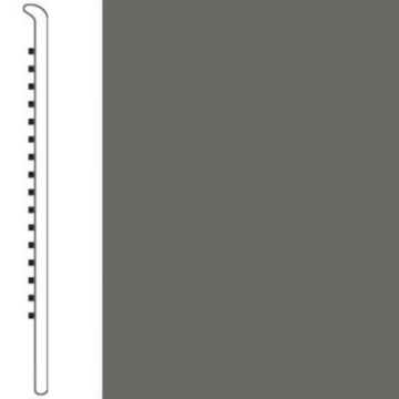 Picture of Roppe - 6 Inch 1/8 Vinyl No Toe Base Night Hawk