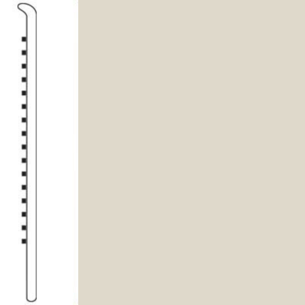 Picture of Roppe - 6 Inch 1/8 Vinyl No Toe Base Parchment