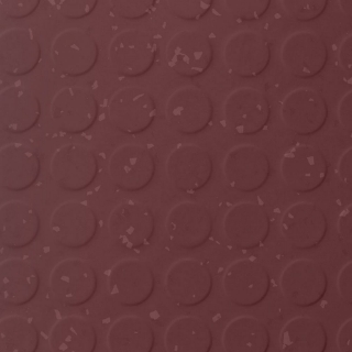 Picture of Roppe - Symmetry Low Profile Raised Circular Cinnabar