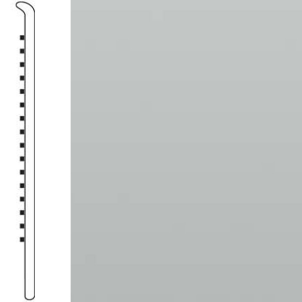 Picture of Roppe - Ready Base 4 inch 1/8 Toeless Light Gray