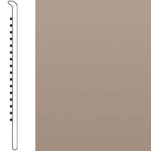 Picture of Roppe - Ready Base 4 inch 1/8 Toeless Saddle Brown