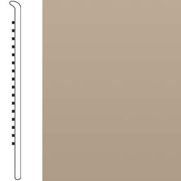 Picture of Roppe - Ready Base 4 inch 1/8 Toeless Sand Stone