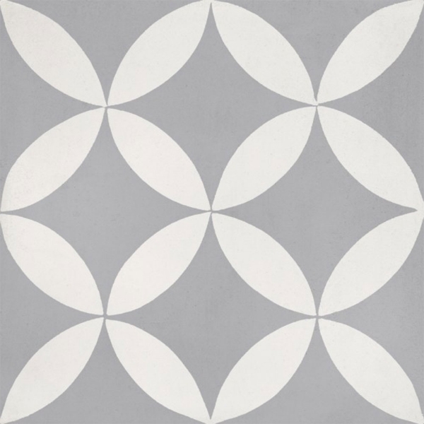 Picture of Bati Orient - Cement Tiles Modern Dark Grey Off White
