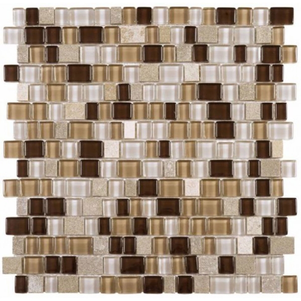 Picture of Bati Orient - Glass Multi Sizes Beige Glass & Quartzite