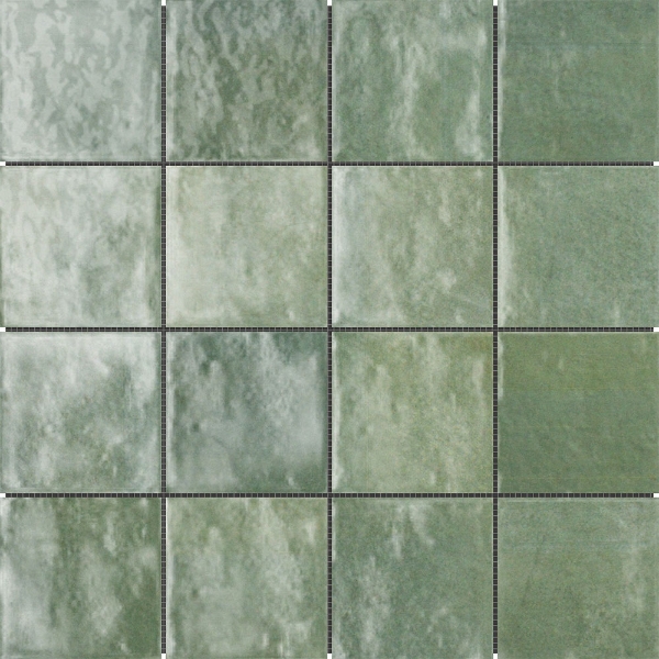 Picture of Bati Orient - Glazed Ceramic Zellige 3x3 Soft Green Mix