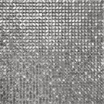 Picture of Bati Orient - Metal Art Mosaics Mini Hexagon Silver Aluminum