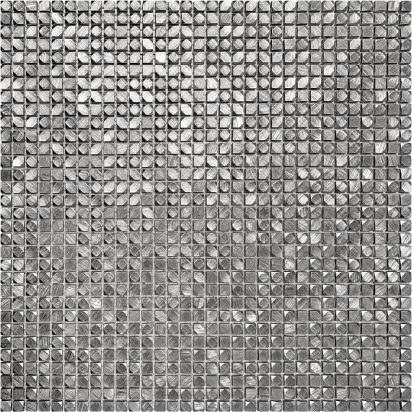 Picture of Bati Orient - Metal Art Mosaics Mini Hexagon Silver Aluminum