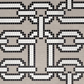 Picture of Bisazza Mosaico - Decori 20 - Chains Grey