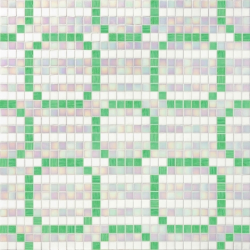 Picture of Bisazza Mosaico - Decori 20 - Rings New Green