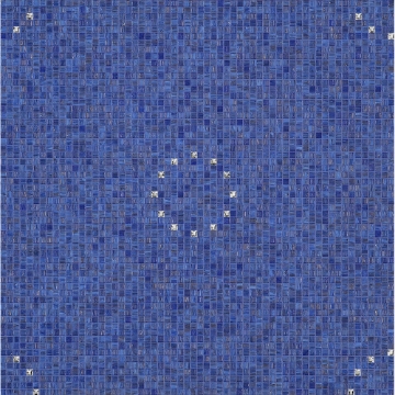 Picture of Bisazza Mosaico - Decori 10 - Flash Flash Blue