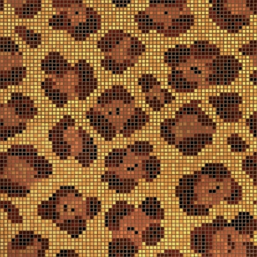 Picture of Bisazza Mosaico - Decori Opus Romano - Leopard Leopard