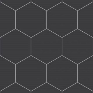 Picture of Bisazza Mosaico - Cementiles Full Colors Hex Liquirizia