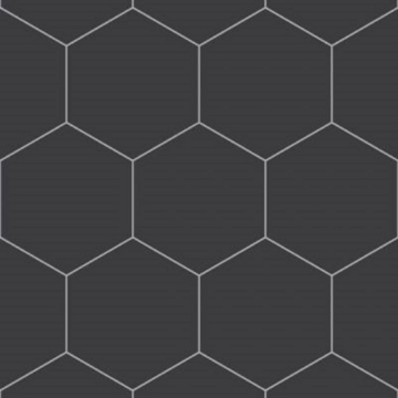 Picture of Bisazza Mosaico - Cementiles Full Colors Hex Liquirizia