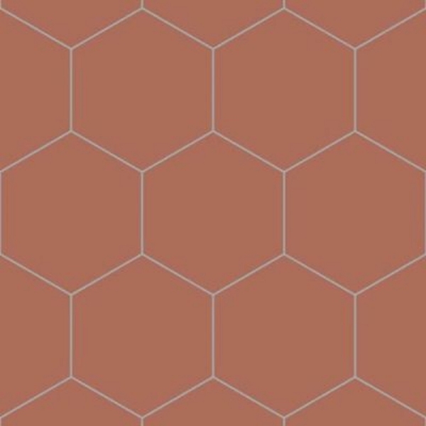 Picture of Bisazza Mosaico - Cementiles Full Colors Hex Ruggine