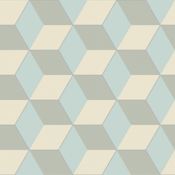 Picture of Bisazza Mosaico - Cementiles Decorations Hex Cubic Iceberg