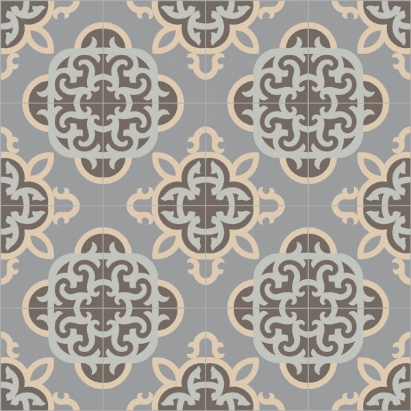 Picture of Bisazza Mosaico - Cementiles Decorations Square Clockwork Rhino