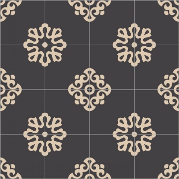 Picture of Bisazza Mosaico - Cementiles Decorations Square Flakes Marquinia