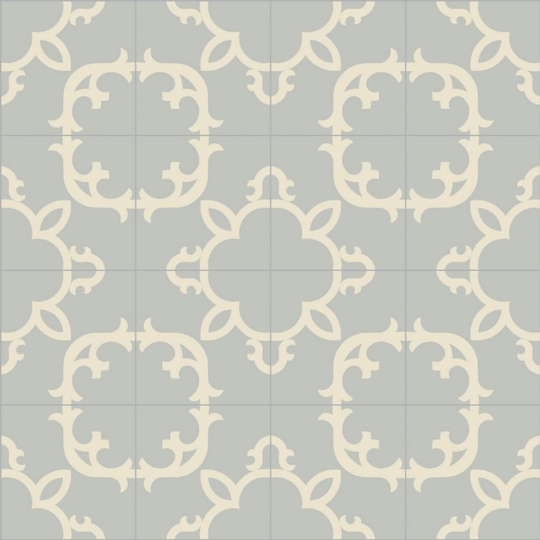 Picture of Bisazza Mosaico - Cementiles Decorations Square Lace Frost