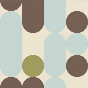 Picture of Bisazza Mosaico - Cementiles Decorations Square Pill Cocktail 21