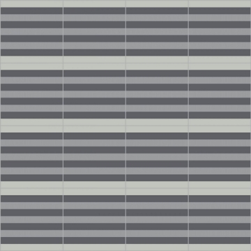 Picture of Bisazza Mosaico - Cementiles Decorations Square Pipe Straight Grey