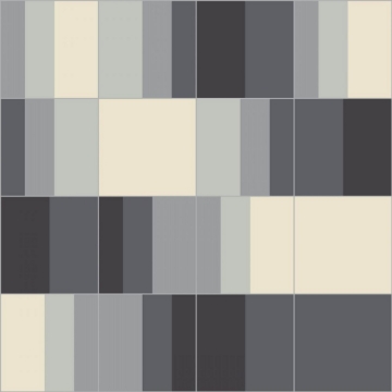 Picture of Bisazza Mosaico - Cementiles Decorations Square Swing Charcoal