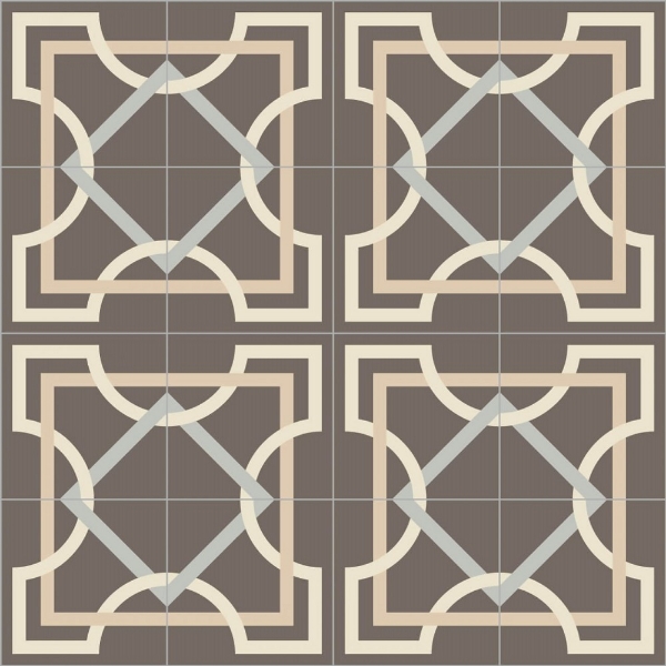 Picture of Bisazza Mosaico - Cementiles Decorations Square Tapis Onice