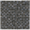 Picture of Bati Orient - Mix Mosaic 5/8 x 5/8 Black Marble Black Glossy Glass