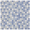 Picture of Bati Orient - Mix Mosaic 5/8 x 5/8 White Marble Blue Matte Glass